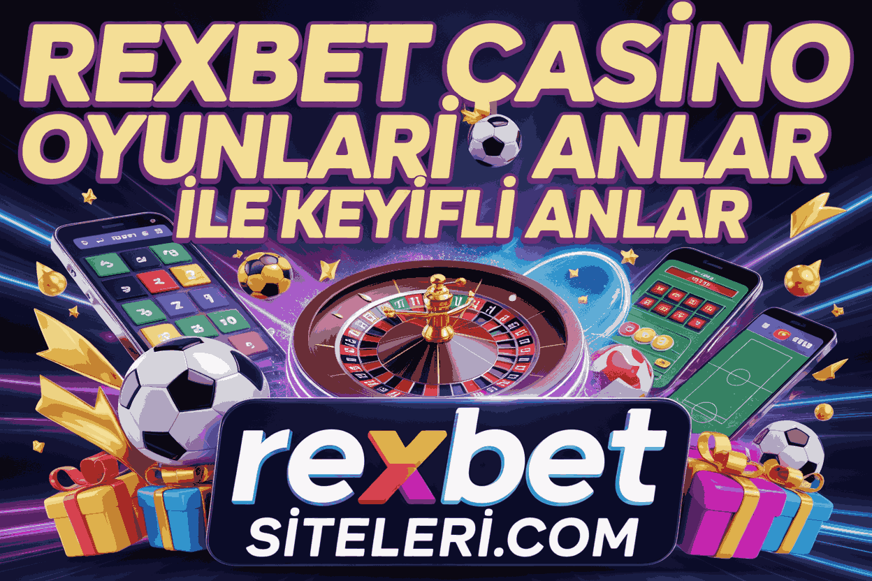 Rexbet Casino Oyunları ile Keyifli Anlar