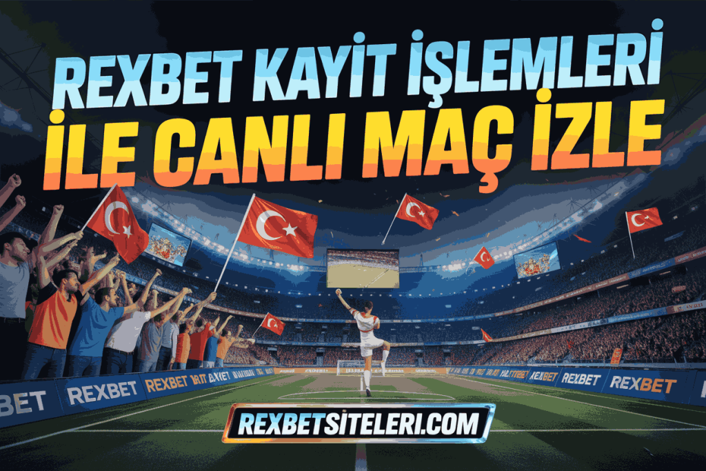 rexbet kayit islemleri ile canli mac izle