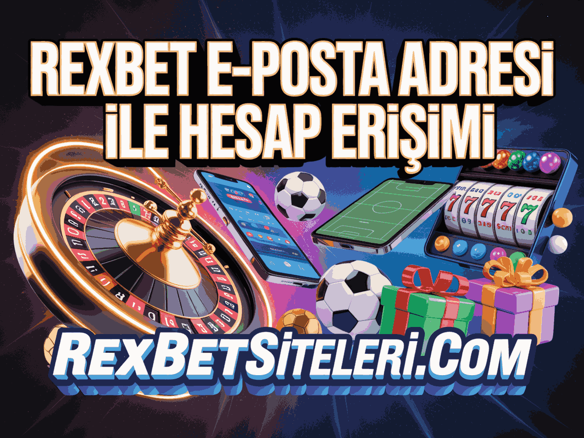 Rexbet E-Posta Adresi İle Hesap Erişimi