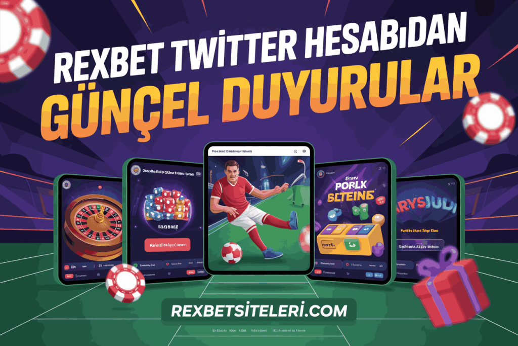 rexbet twitter hesabindan guncel duyurular
