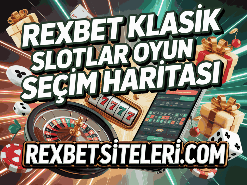 rexbet klasik slotlar oyun secim haritasi