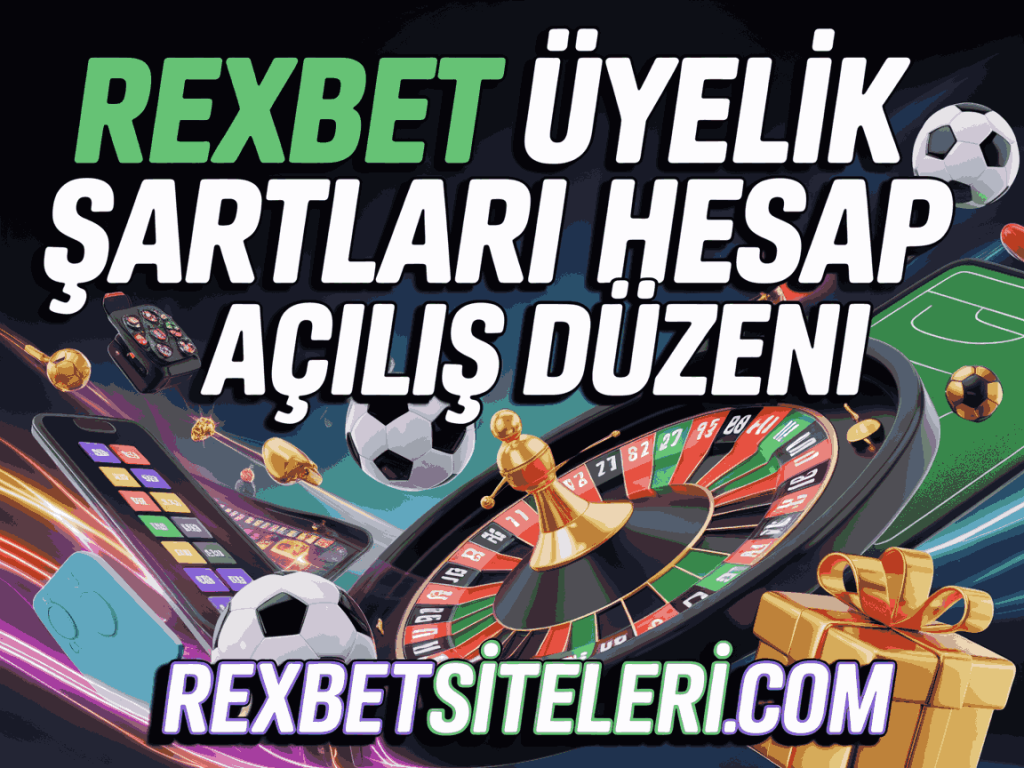 rexbet uyelik sartlari hesap acilis duzeni