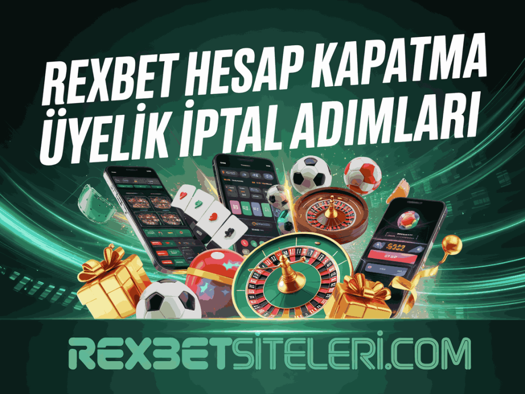 rexbet hesap kapatma uyelik iptal adimlari